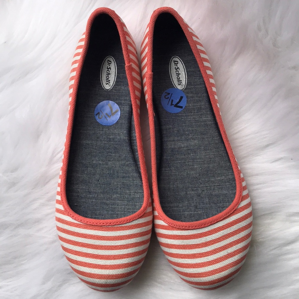 Woman’s Dr.scholls orange flats size 7.5